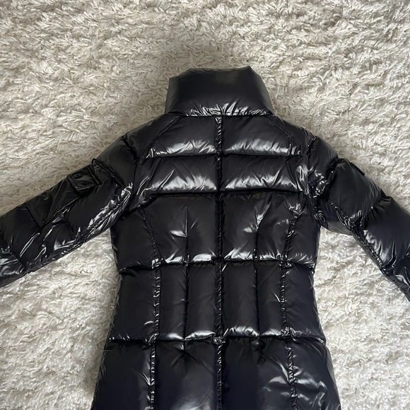 SAM. Shiny Black Puffer Jacket - Picture 5 of 7